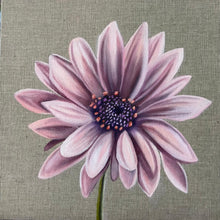 Load image into Gallery viewer, Single framed flower oil painting