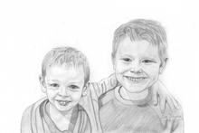 Load image into Gallery viewer, Bespoke Double Portrait Commission