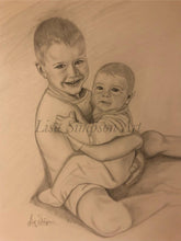 Load image into Gallery viewer, Bespoke Double Portrait Commission